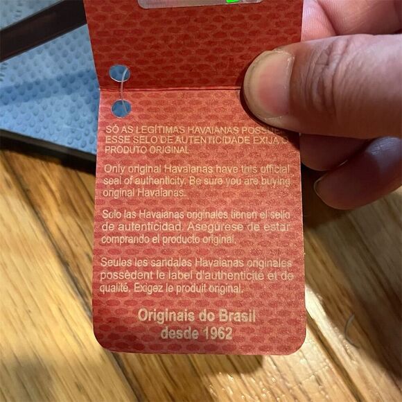 Havaianas Women's Flip Flops Gray Size 11/12W Beach Casual Sandals - Picture 3 of 8